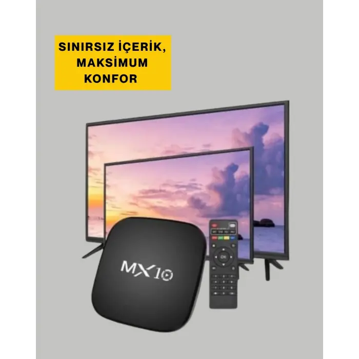 4K Medya Kutusu HDMI-USB Bağlantılı Android TV Çözümü