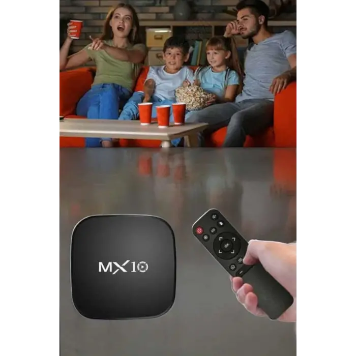 4K TV Uyumlu HD Çözünürlüklü Mx Box S 8 GB