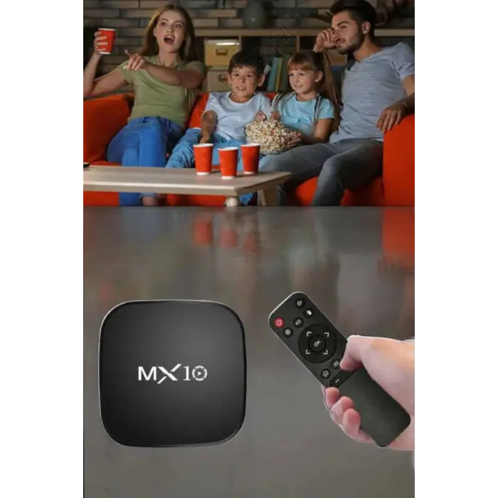 4K TV Uyumlu HD Çözünürlüklü Mx Box S 8 GB