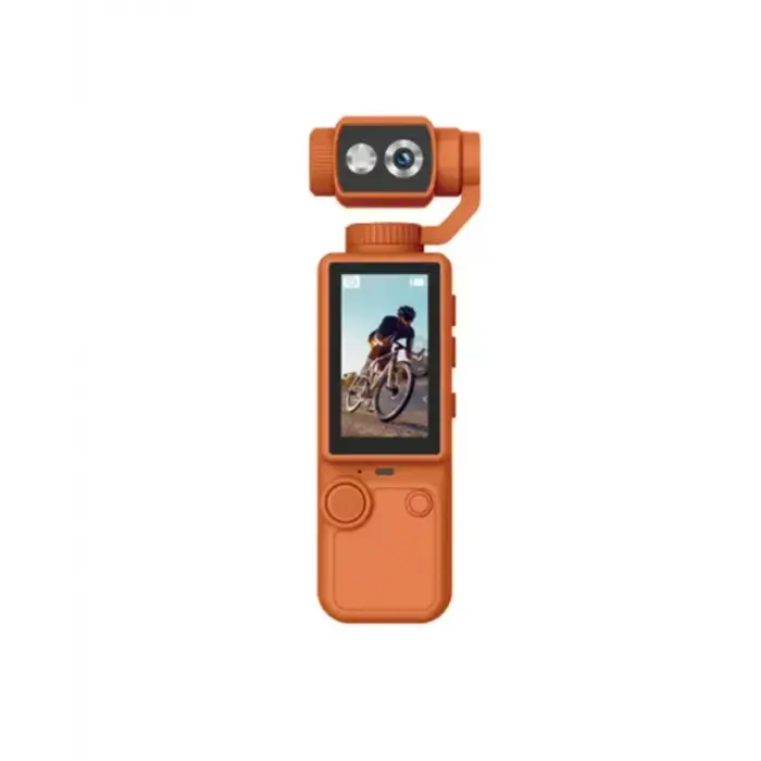 4K Video Çekim Özellikli Gimbal Kamera 180 Derece Dönebilen Lens Stabil Çekim
