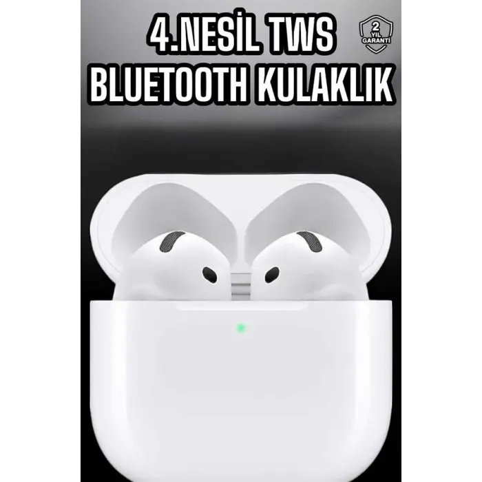 4.Nesil Kaliteli TWS Android ve İOS Uyumlu Mikrofonlu Kulaklık