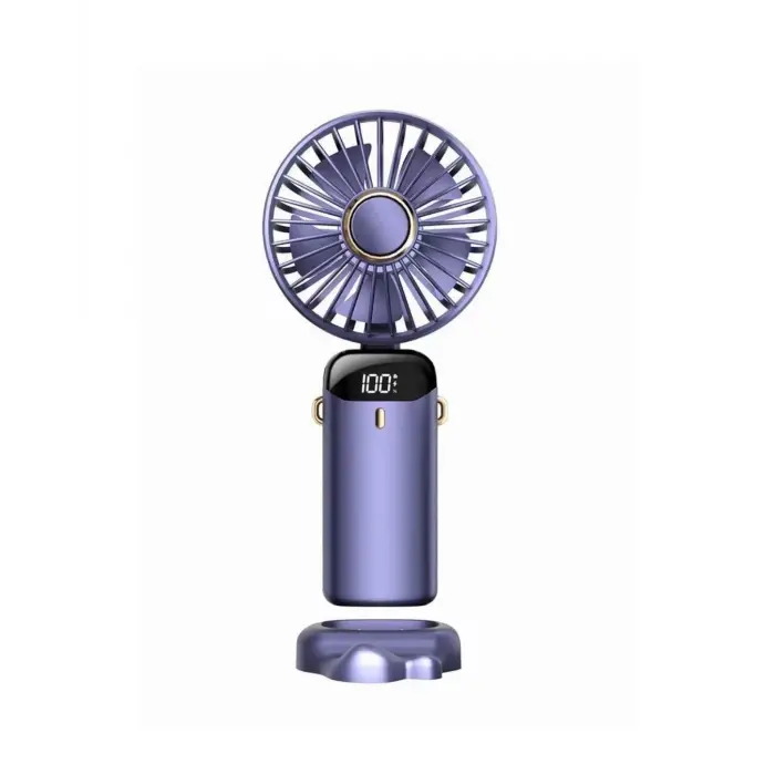 5 Kademeli Güçlü Üfleme Kapasiteli Taşınabilir Mini Fan