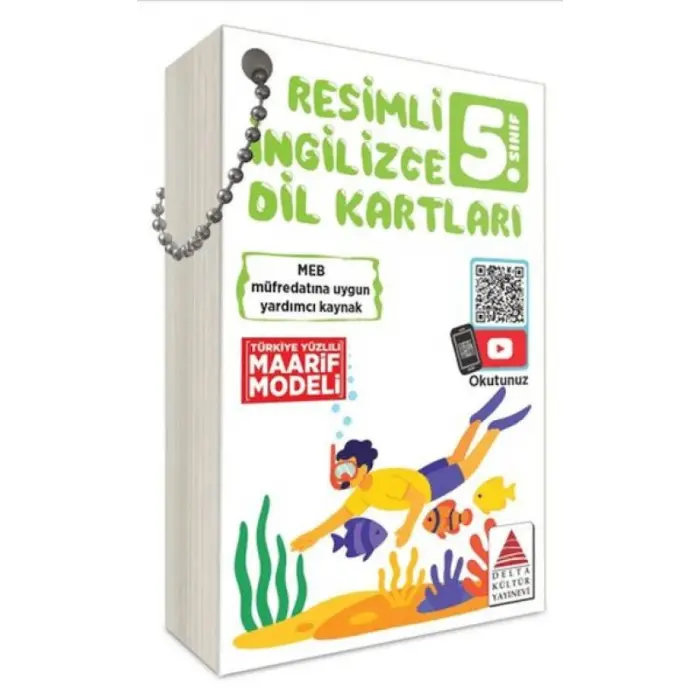 5. Sınıf li İngilizce Dil Kartları