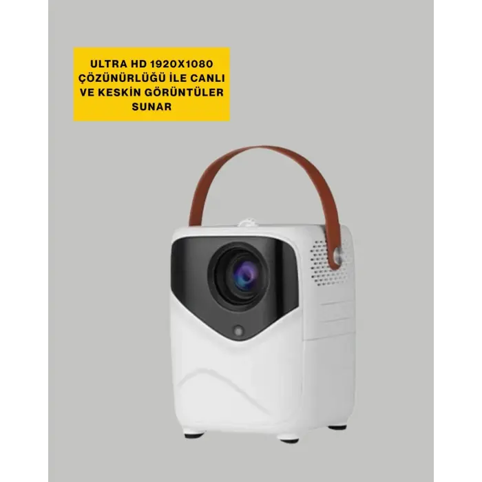 50 inç TV Deneyimli Projektör – Yakın Mesafede Geniş Görüntü