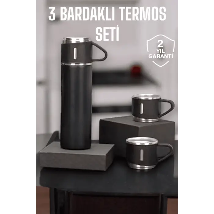 500 ml Kapasiteli Taşınabilir Basınçlı Termos Seti Günlük Kullanım için İdeal