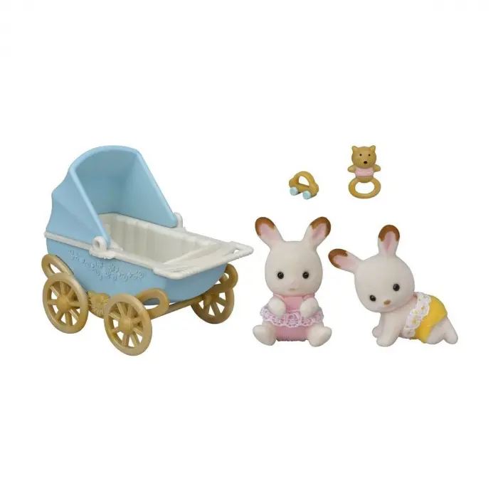 5432 Sylvanian Families,  Kulaklı İkiz Tşan Bebek, +3 yaş