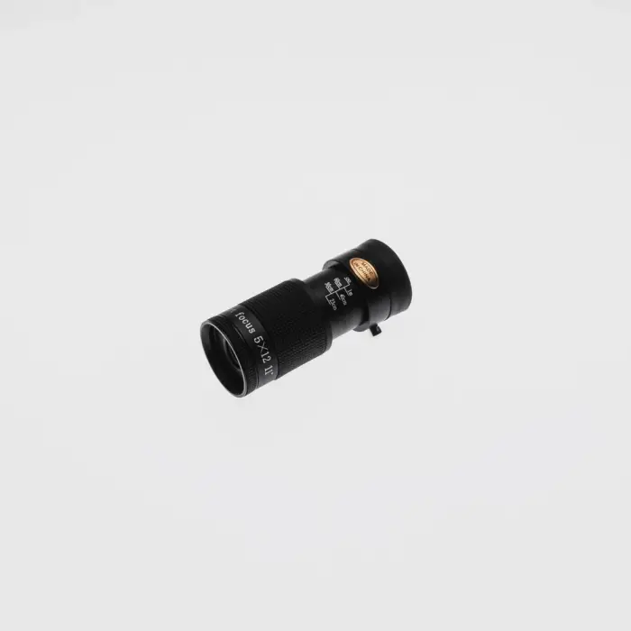 5x12 Extra Short Fus 1000m/56m Tek Gözlü Mini Dürbün