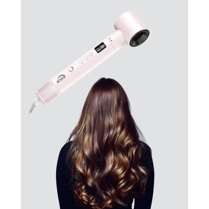 6 Başlıklı Hızlı Kurutma ve Bukle Şekillendirme Seti