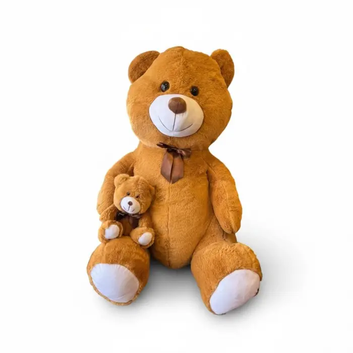62518 100 CM YAVRULU AYI PELUŞ