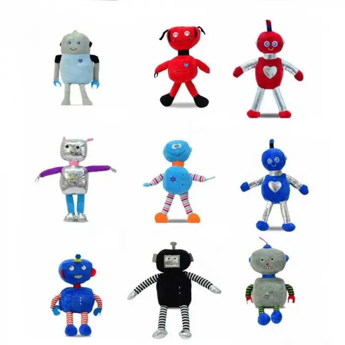 62895 Peluş 35 cm Robot (ADET FİYATIDIR)