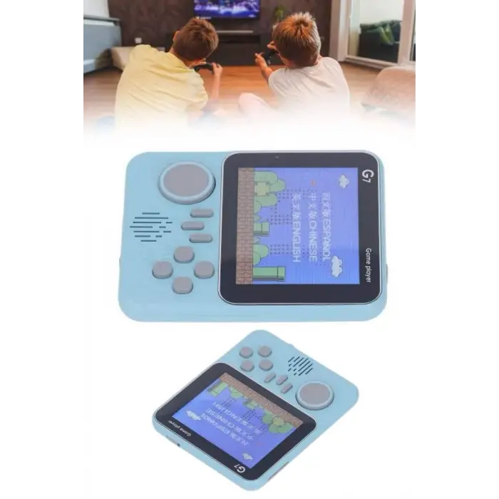 666 Oyunlu Retro El Konsolu Atari 3.5 İnç Taşınabilir Oyun Konsolu