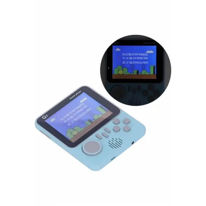 666 Oyunlu Retro El Konsolu Atari 3.5 İnç Taşınabilir Oyun Konsolu