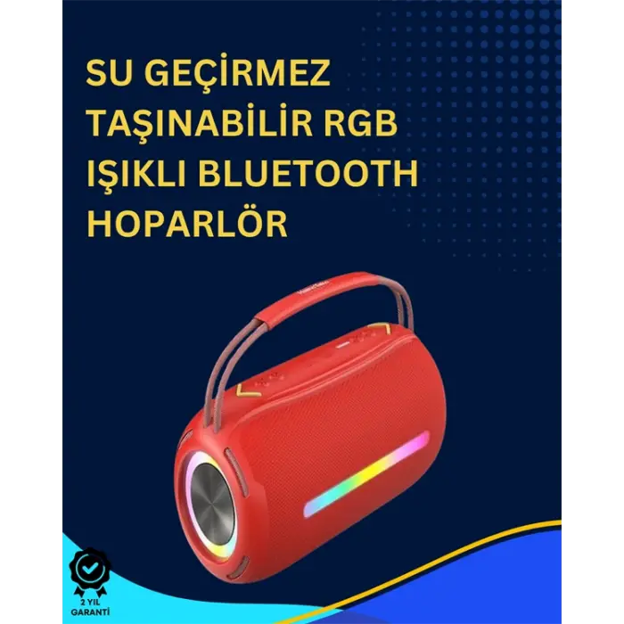 USB/SD/AUX Girişli Hoparlör – 10 W × 2 Çift Sürücü