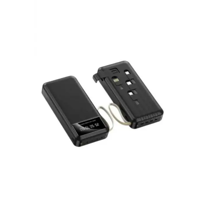 Powerbank Şarj Cihazı 4 Çıkışlı 20.000 MAH Powerbank Kompakt Yüksek Kapasiteli Hızlı Şarj