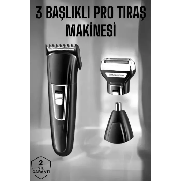 Kulak Ve Burun Tıraşına Uygun Profesyonel Tıraş Makinesi