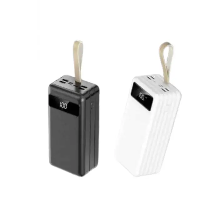 Hızlı Şarj 4 Çıkışlı Powerbank 60.000 Mah Taşınabilir Dijital Göstergeli