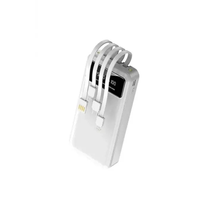 4 Çıkışlı 20.000 MAH Powerbank Taşınabilir Çoklu Giriş
