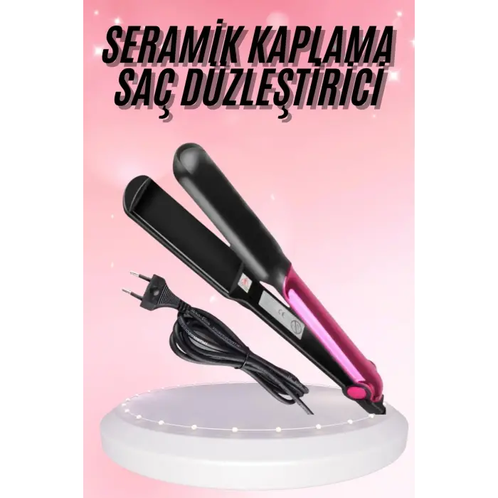 Seramik Düzleştirici İyon Özellikli Profesyonel Günlük Kullanımı Uygun