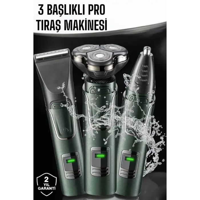 Kulak Ve Burun Başlıklı Profesyonel Tıraş Makinesi