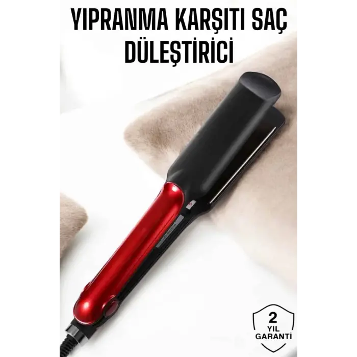 Saç Düzleştirici Yüksek Isı Ayarlı Seramik Kaplama