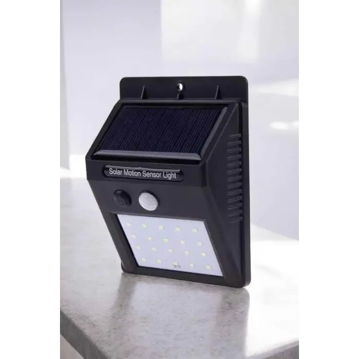 Solar Güneş Enerji Panelli Sensörlü Lamba Enerji Tasarruflu