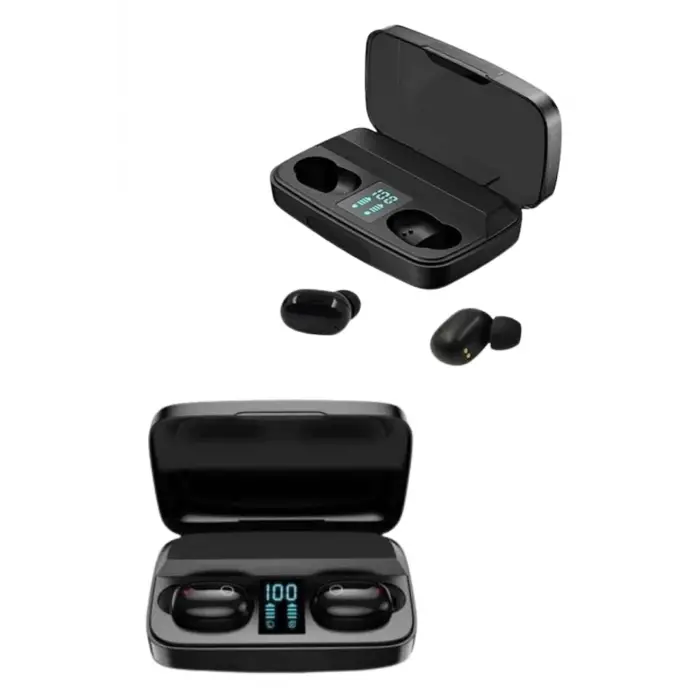Kablosuz Dijital Göstergeli Çağrı Cevaplayabilen TWS 5.0 Bluetooth Kulaklık