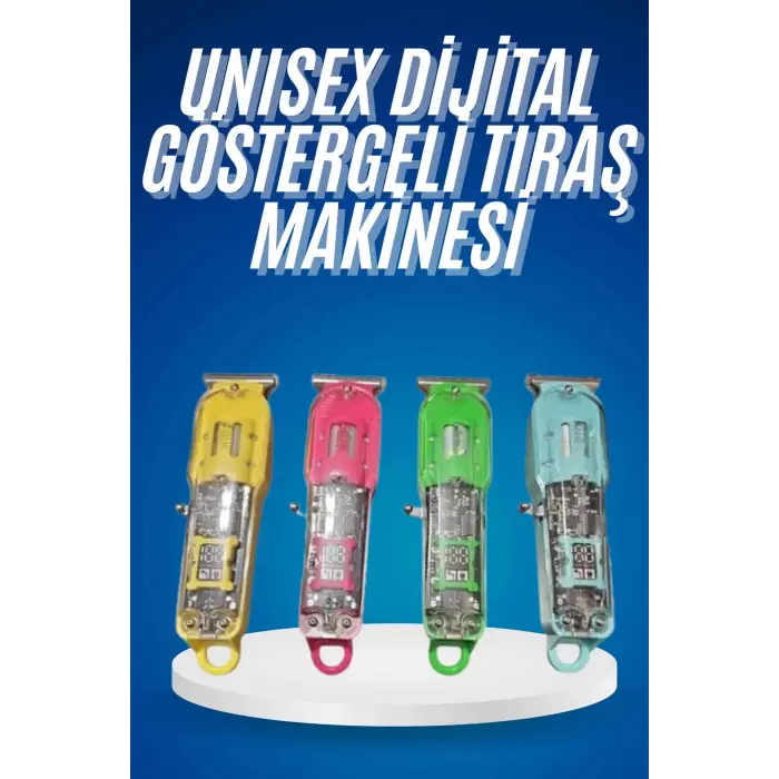 Tıraş Makinesi Unısex Güçlü Motor Kapasiteli Epilasyon Öncesi Kısaltma Makinesi