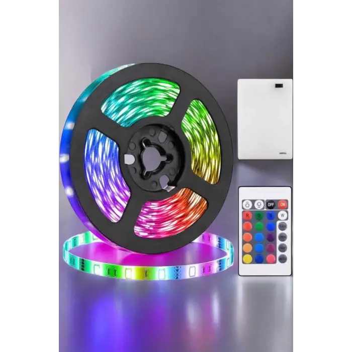 Smart Şerit Led TV Arkası Renkli Kumandalı 10 Metre