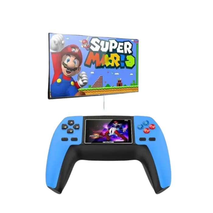 Retro Konsol P5 Uyumlu Taşınabilir 520 Oyunlu Kablosuz Game Stick