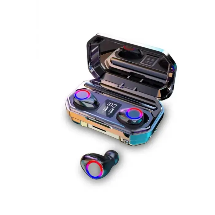 Yeni Nesil Bluetooth Kulaklık Uzun Pil Ömrü El Fenerli Dijital Şarj Göstergeli