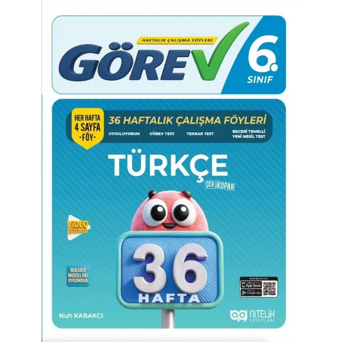 6. S?n?f T?rk?e G?rev 36 Haftal?k ?al??ma F?yleri [Unbound] [Nov 14, 2024] Nuh Kabakc?