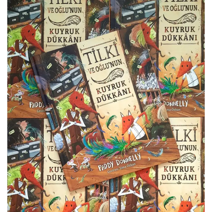 Tilki ve O?lunun Kuyruk D?kk?n? (Sert Kapak), Resimli ?ocuk Hik?ye Kitab?, 3+ Ya?, 36 Sayfa, Merakl? Tilki [Hardcover] [Feb 28, 2024] Paddy Donnely