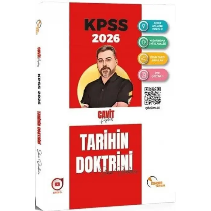 2026 KPSS Tarihin Doktrini Soru Bankas? ??z?ml? [Unbound] [Nov 14, 2024] Cavit Ard?