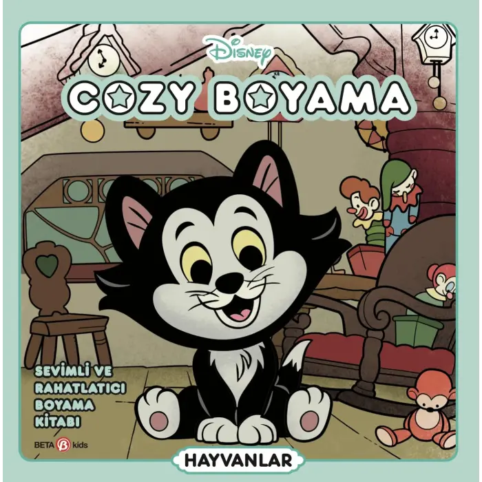 Disney Cozy Boyama HAYVANLAR [Tankobon Softcover] [Oct 15, 2025] Disney Edit?r Ekibi
