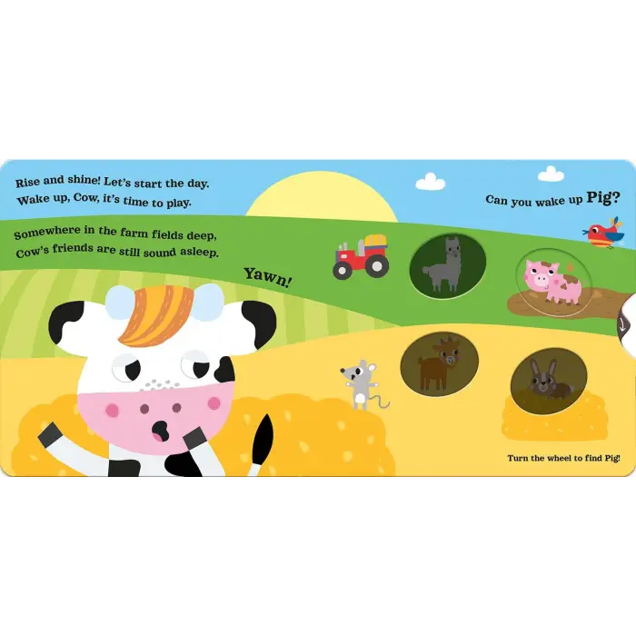 Good Morning Cow [Board book] [Feb 11, 2025] Abbott, Rob and Saunders, Katie