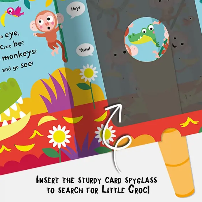 Big Croc Little Croc [Board book] [Feb 06, 2023] Button, Katie and Payne, Kev