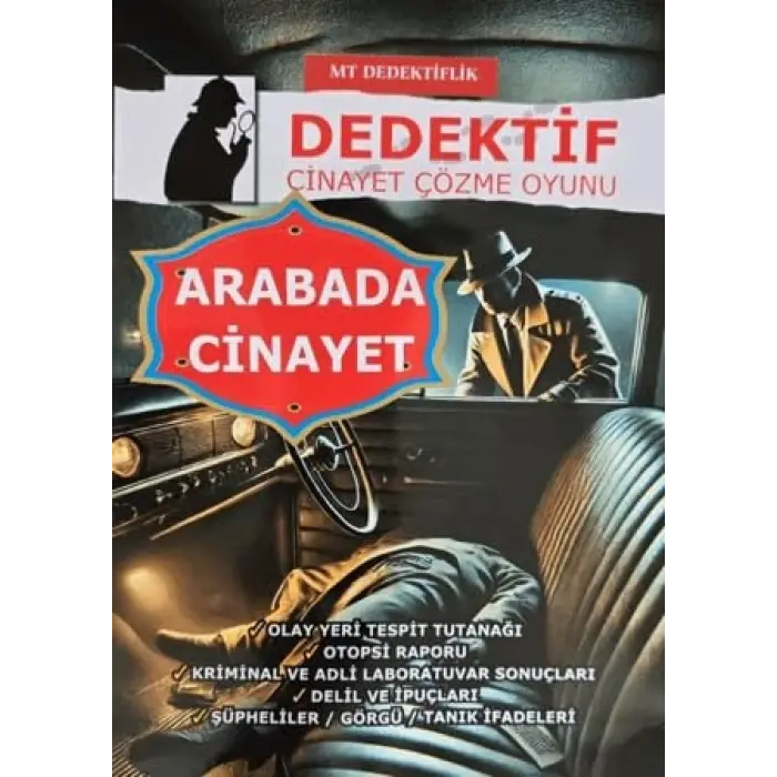 Dedektiflik Cinayet ??zme Oyunu - Arabada Cinayet [Unbound] [Dec 30, 2024] Kolektif