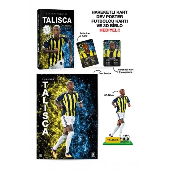 Talisca-Sahan?n Y?ld?zlar? - Hareketli Kart - Dev Poster - Futbolcu Kart? ve 3D Biblo Hediyeli! [Paperback] [Nov 13, 2025] Onur ?zgen