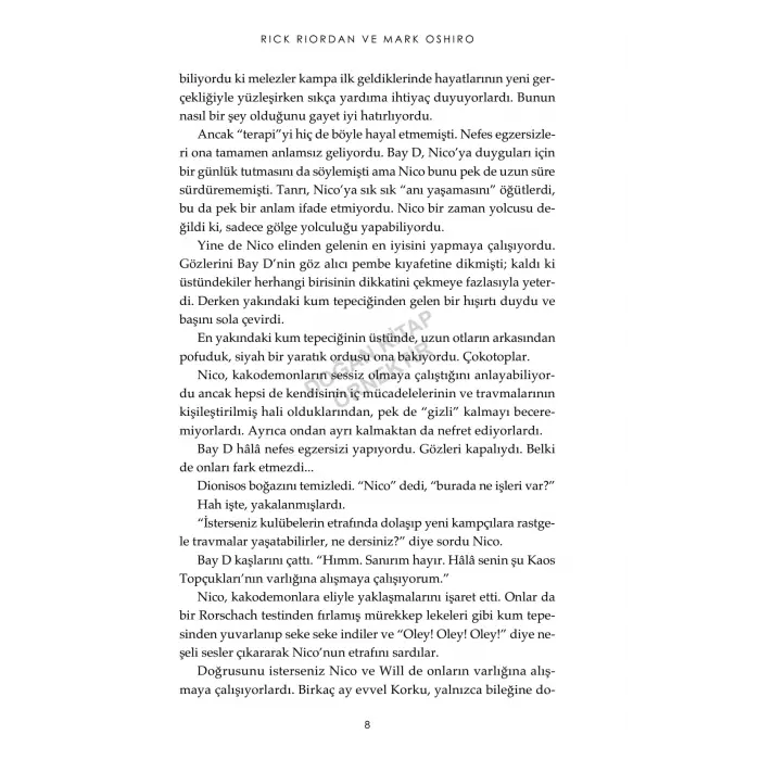 PERCY JACKSON EVREN?NDEN ?L?LER MAHKEMES? [Nov 12, 2025] Rick Riordan & Mark Oshiro and Berna Ece G?nd?z