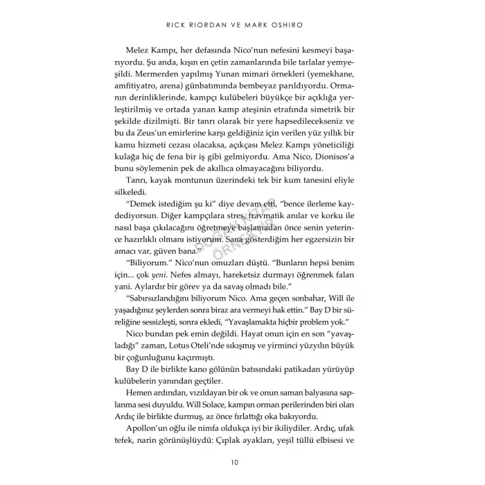 PERCY JACKSON EVREN?NDEN ?L?LER MAHKEMES? [Nov 12, 2025] Rick Riordan & Mark Oshiro and Berna Ece G?nd?z