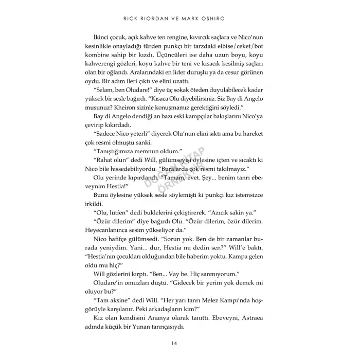 PERCY JACKSON EVREN?NDEN ?L?LER MAHKEMES? [Nov 12, 2025] Rick Riordan & Mark Oshiro and Berna Ece G?nd?z