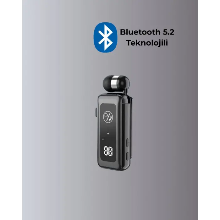 MikroSD Kartlı Titreşimli Uyarılı Bluetooth 5.2 Kulaklık