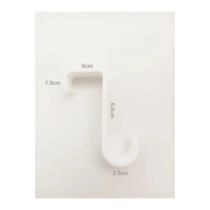 7 Adet Çekmece Dolap Kapağı Mutfak Banyo Askısı Plastik Çok Amaçlı Askı Seti
