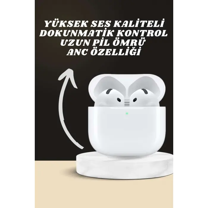7 Kordonlu Akıllı Saat Ve Yeni Nesil Kulaklık Dokunmatik Ekran Android ve İOS Uyumlu