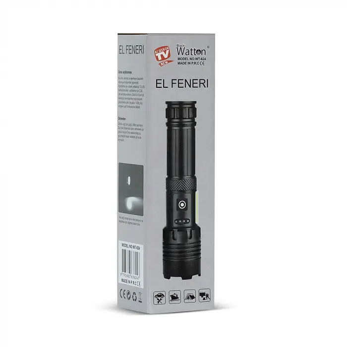 7 Mod TX6 Powerbank El Feneri WT-624