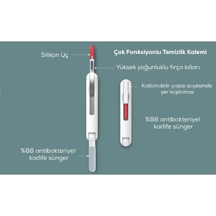 7 Parça Klye Ve Kulaklık Temizleme Fırça Seti