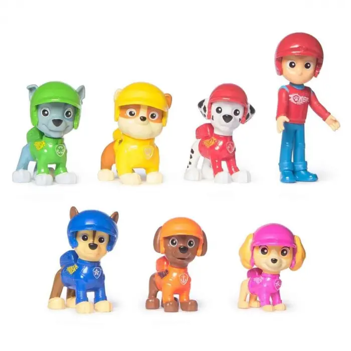 70443 SUN-SPM-FİGÜR SET PAW PATROL RESCUE WHEELS TEMALI 7Lİ