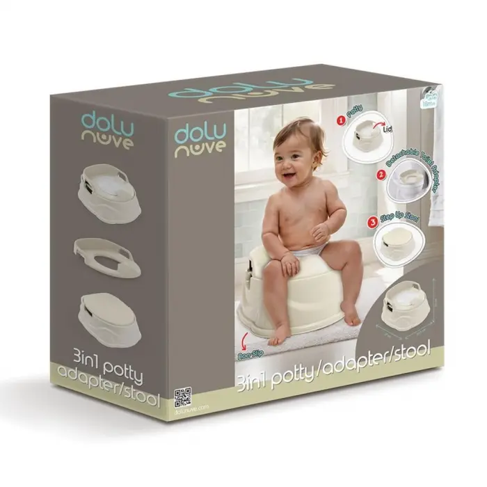 7182 Lazımlık Adaptör Basamak Relax Bej -Dolu Oyuncak