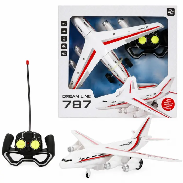 787 USB Şarjlı Uzaktan Kumandalı Uçak 32 cm