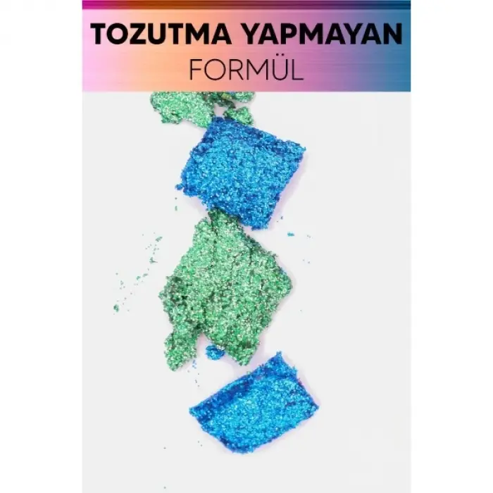 8 Renk Yaz Glitter Far Paleti - 2li Set